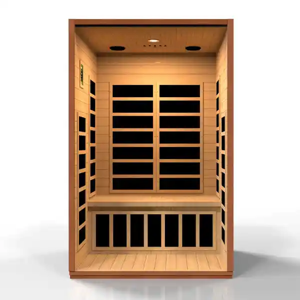 Dynamic Sauna Dynamic Cordoba Elite 2 Person Ultra Low EMF FAR Infrared Indoor Infrared Sauna Indoor Infrared Sauna - view 4