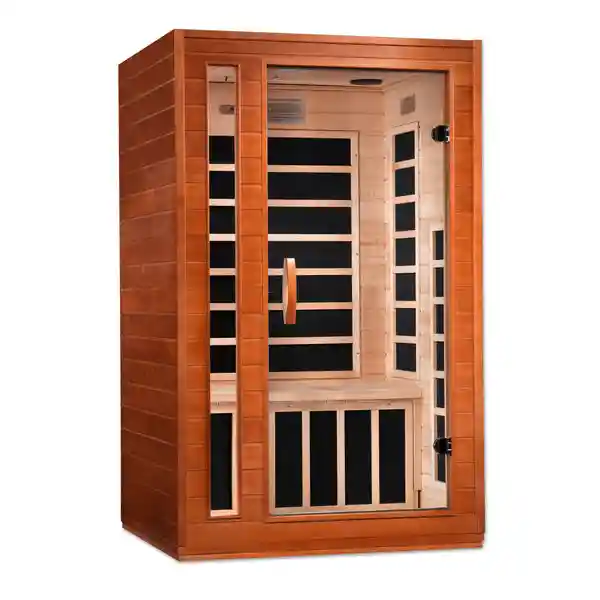 Dynamic Sauna Dynamic Cordoba Elite 2 Person Ultra Low EMF FAR Infrared Indoor Infrared Sauna Indoor Infrared Sauna - Premium Sauna Equipment