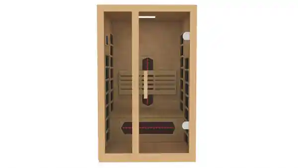 Dynamic Sauna Dynamic Gracia 1-2 Person Full Spectrum Near Zero EMF FAR Infrared Indoor Sauna Indoor Infrared Sauna - detail view