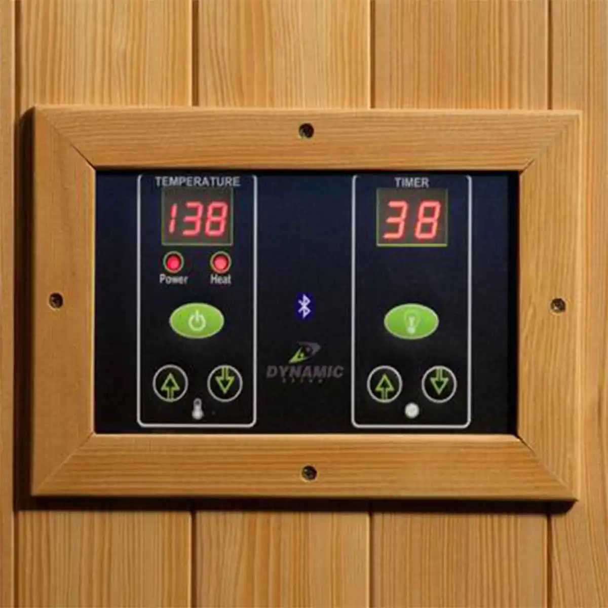 Dynamic Gracia 2 Person Low EMF Indoor FAR Infrared Sauna - Image 7