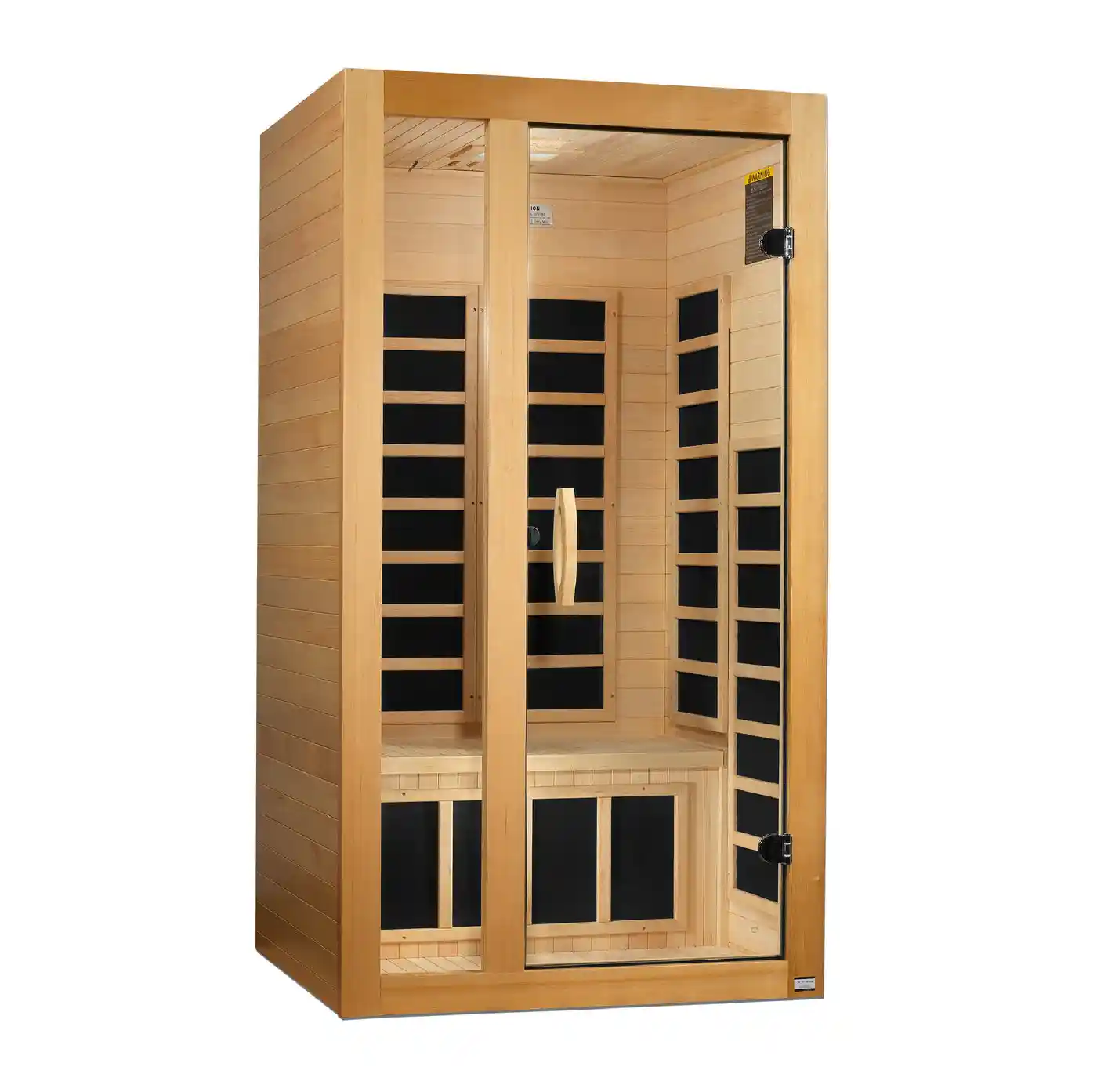 Dynamic Sauna Dynamic Gracia Elite Ultra Low EMF Canadian Hemlock Indoor Infrared Sauna Indoor Infrared Sauna - Premium Sauna Equipment