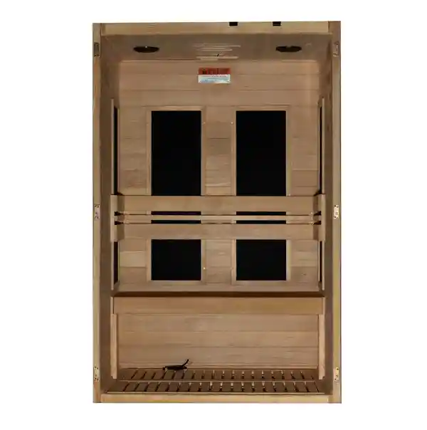 Dynamic Sauna Dynamic Lucca 2 Person Low EMF FAR Infrared Indoor Sauna Indoor Infrared Sauna - view 4
