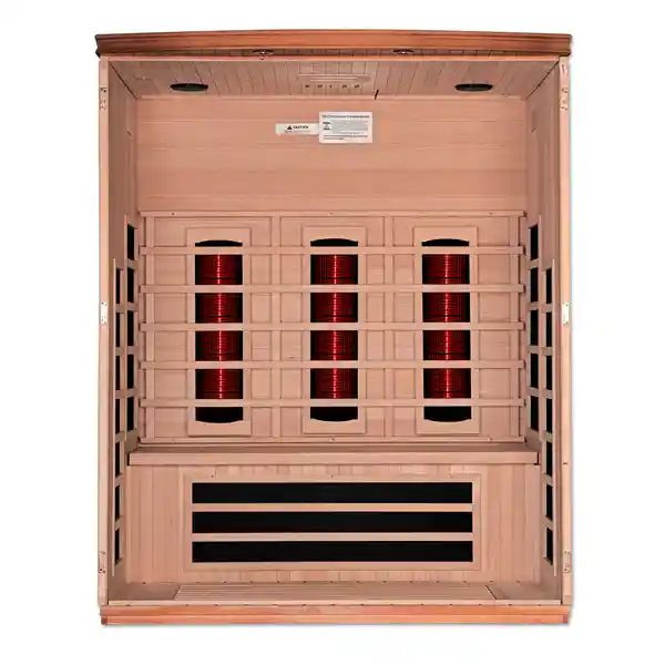 Dynamic Sauna Dynamic Lugano 3 Person Full Spectrum Indoor Infrared Sauna Indoor Infrared Sauna - view 4