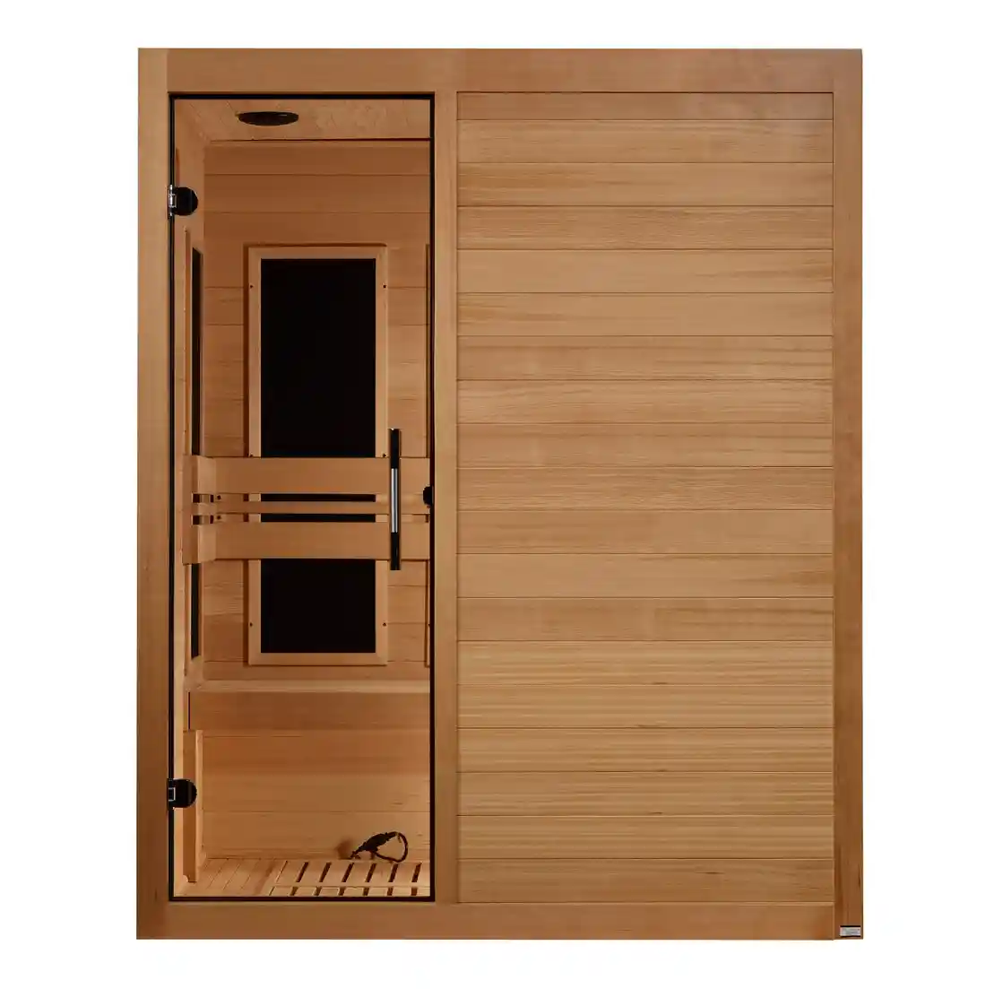 Dynamic Sauna Dynamic Toscana Elite 3 Person Ultra Low EMF FAR Infrared Indoor Sauna Indoor Infrared Sauna - side view