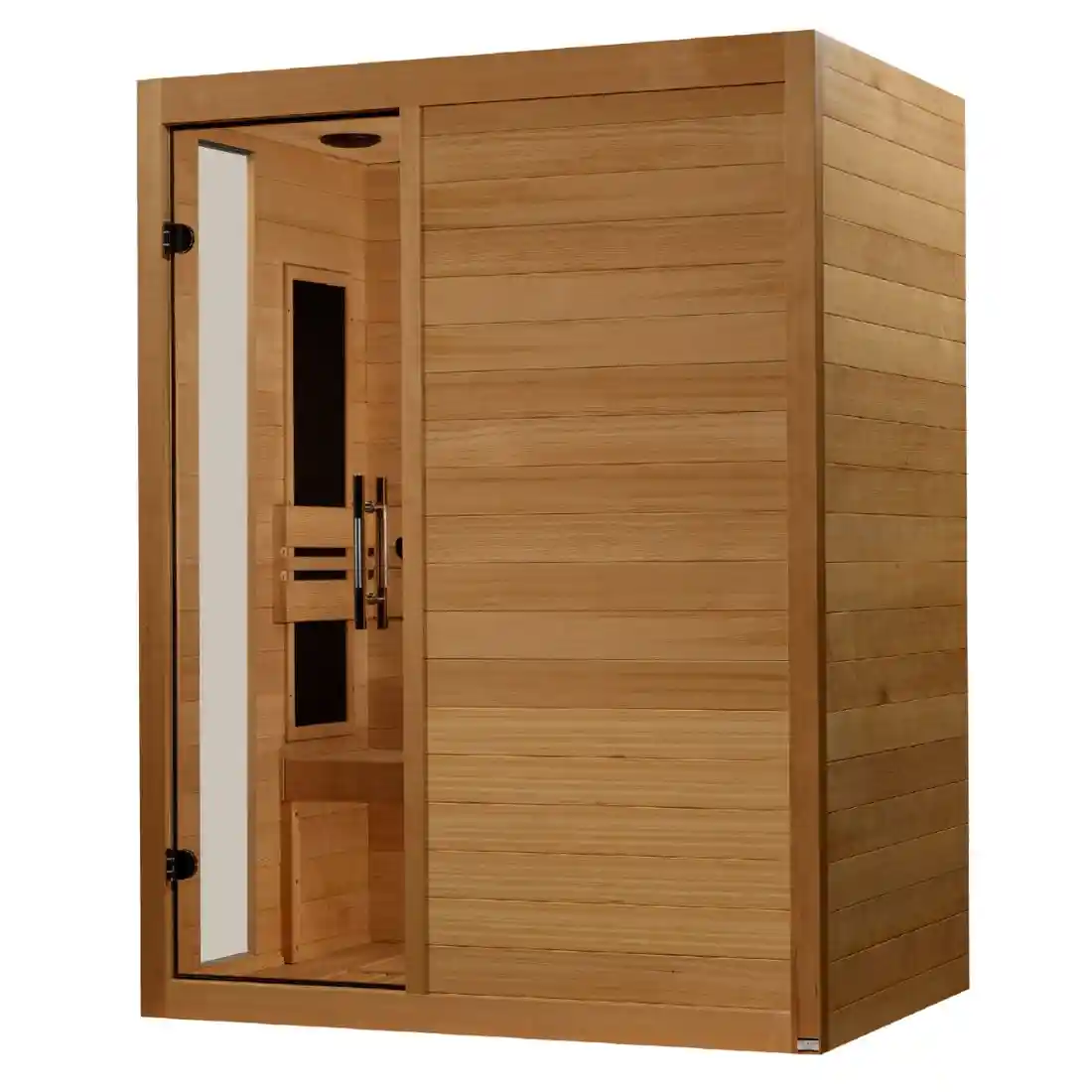 Dynamic Sauna Dynamic Toscana Elite 3 Person Ultra Low EMF FAR Infrared Indoor Sauna Indoor Infrared Sauna - detail view
