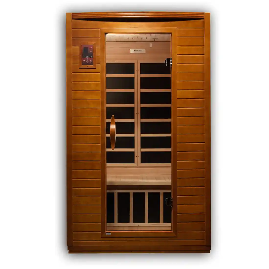Dynamic Sauna Dynamic Versailles Elite 2 Person Ultra Low EMF FAR Infrared Indoor Sauna Indoor Infrared Sauna - side view