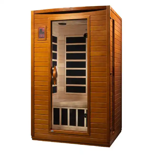 Dynamic Sauna Dynamic Versailles Elite 2 Person Ultra Low EMF FAR Infrared Indoor Sauna Indoor Infrared Sauna - detail view