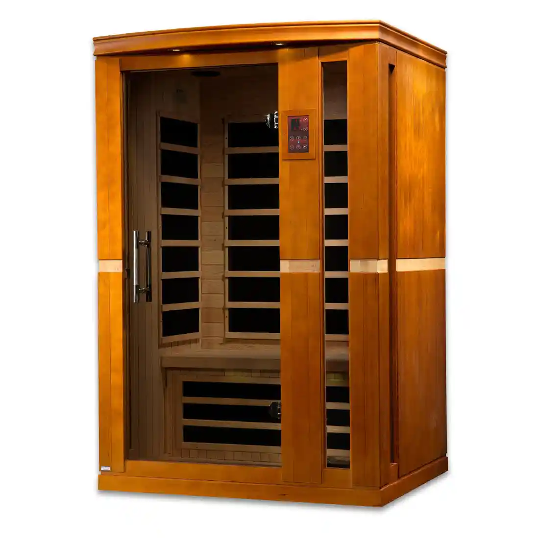 Dynamic Sauna Dynamic Vittoria Elite 2 Person Ultra Low EMF FAR Infrared Indoor Sauna Indoor Infrared Sauna - detail view