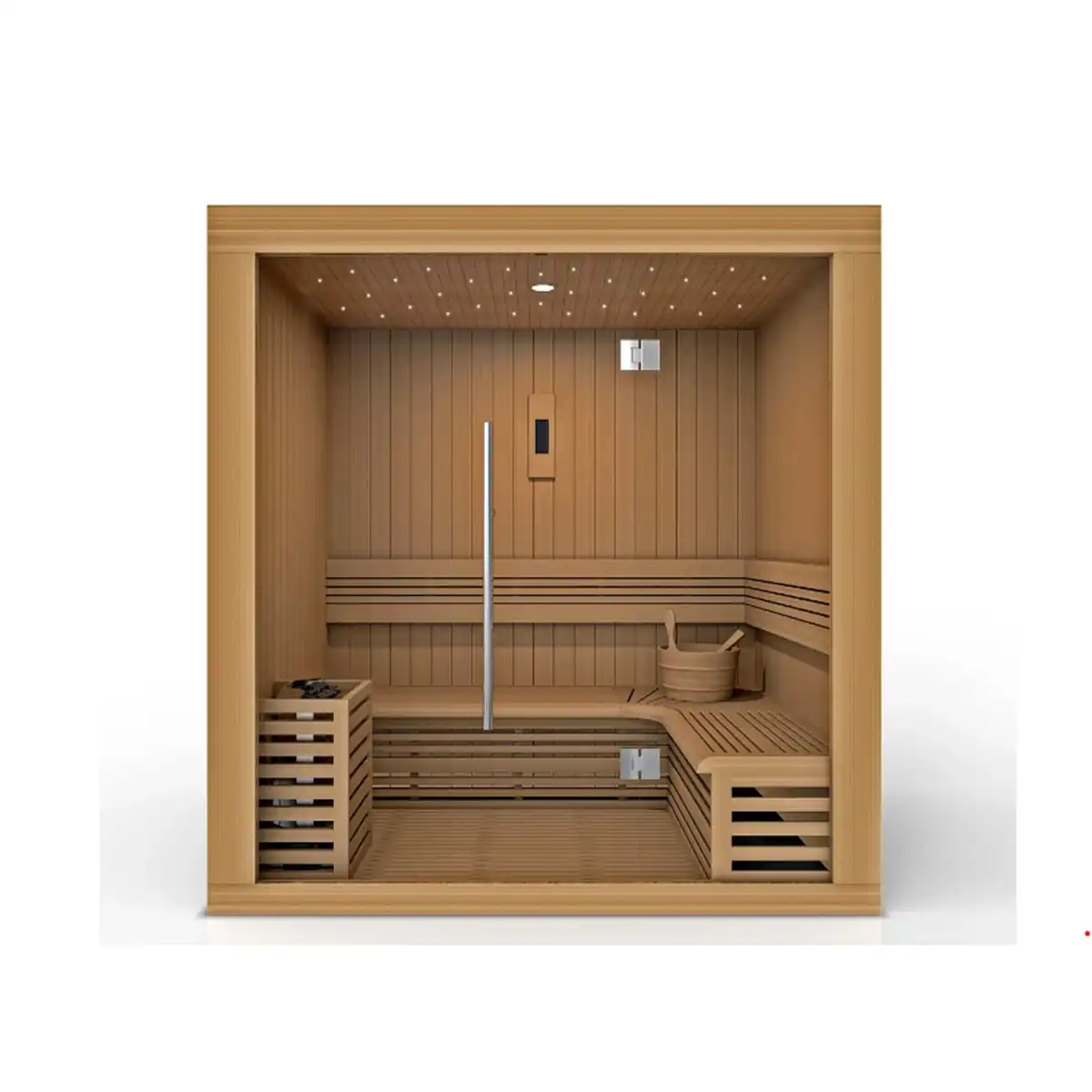 Golden Designs Copenhagen 3 Person  Indoor Traditional Sauna - Image 3