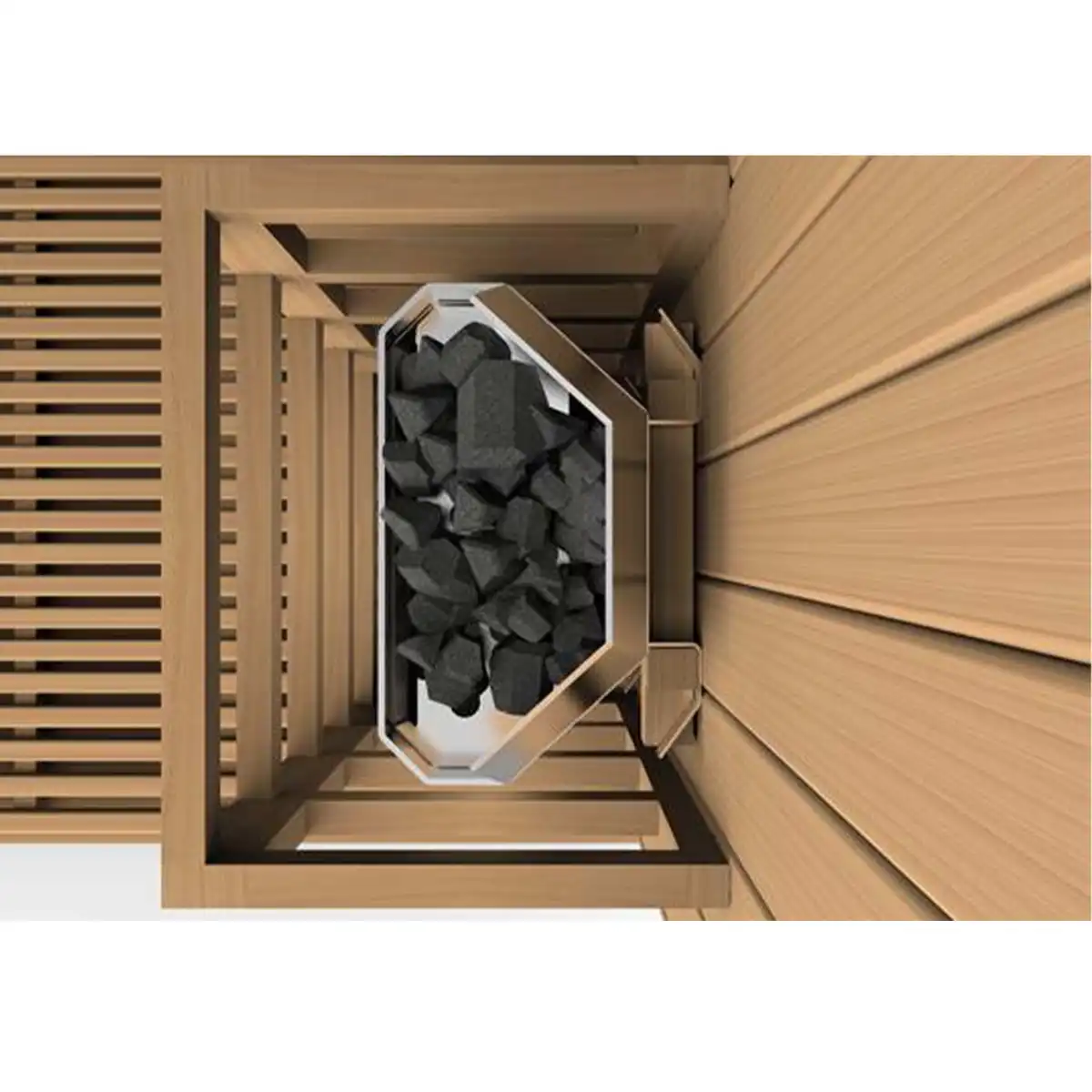 Golden Designs Copenhagen 3 Person  Indoor Traditional Sauna - Image 7
