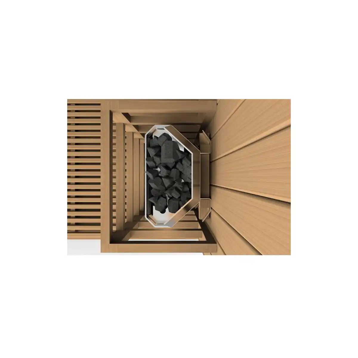 Golden Designs Copenhagen 3 Person  Indoor Traditional Sauna - Image 9