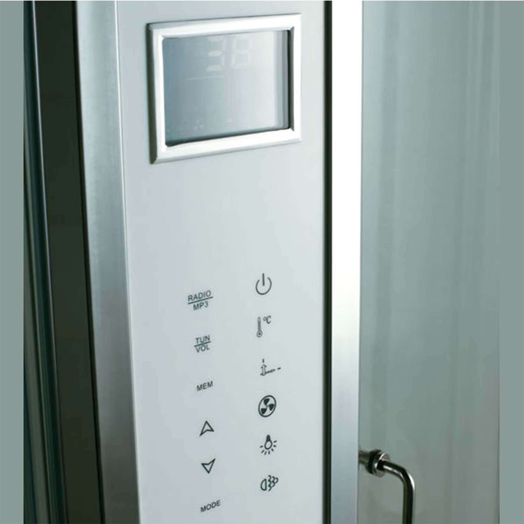 Athena WS-121 2 Person 12 Jetted 47L x 47W x 89H in Steam Shower - Image 6