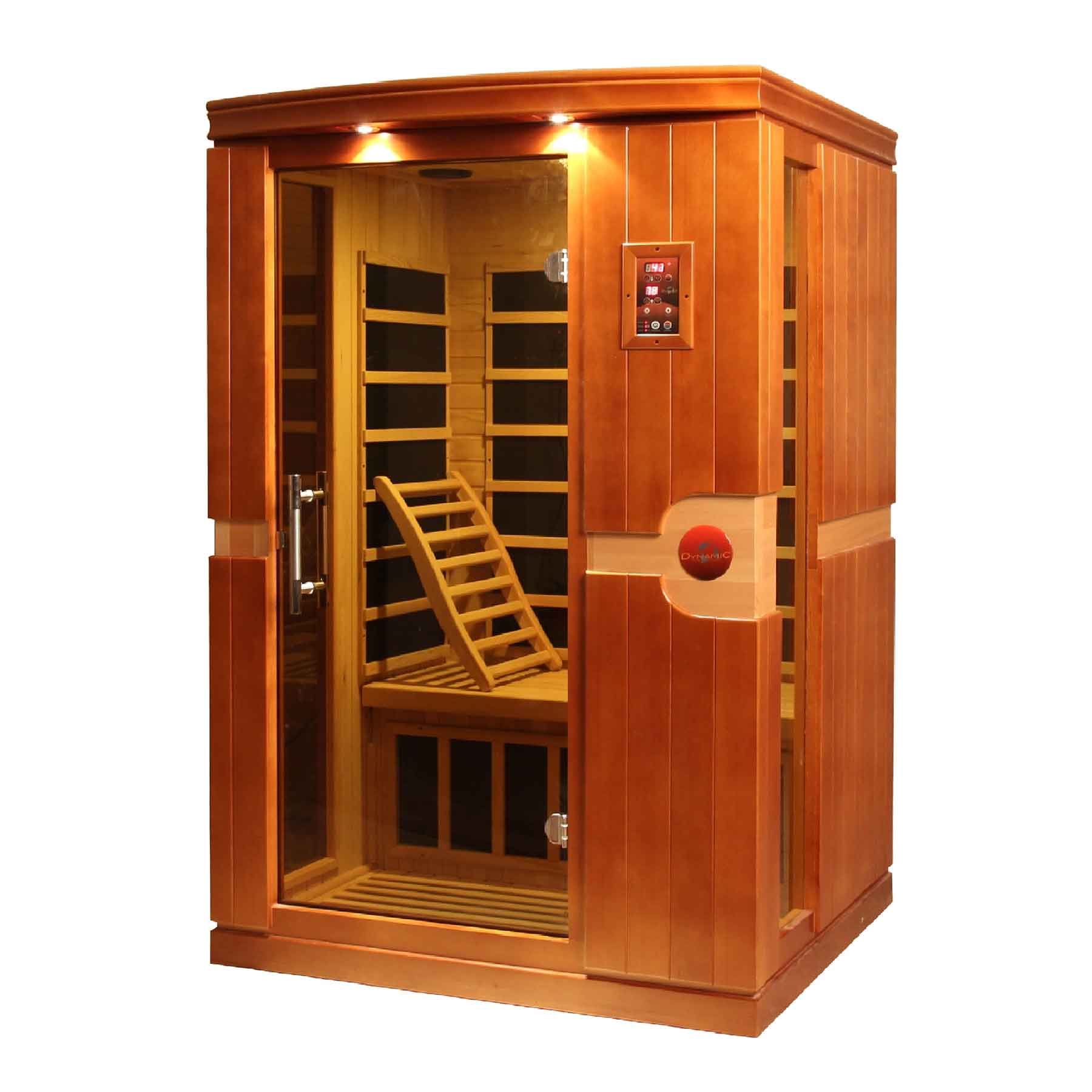 Dynamic Venice 2 Person Low EMF Indoor FAR Infrared Sauna - Image 1