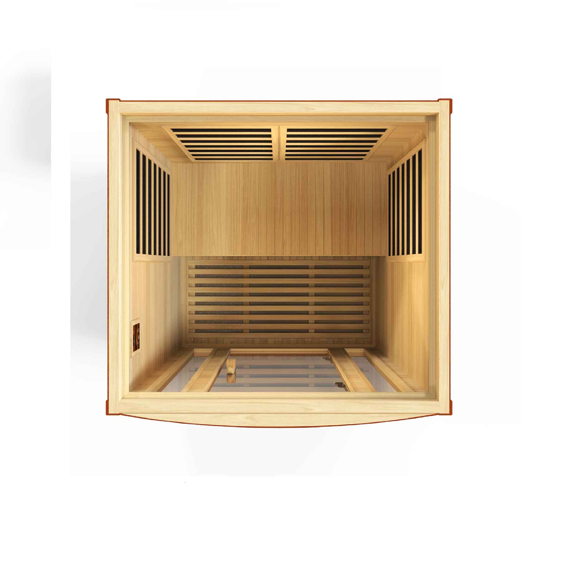 Dynamic San Marino 2 Person Low EMF Indoor FAR Infrared Sauna - Image 5