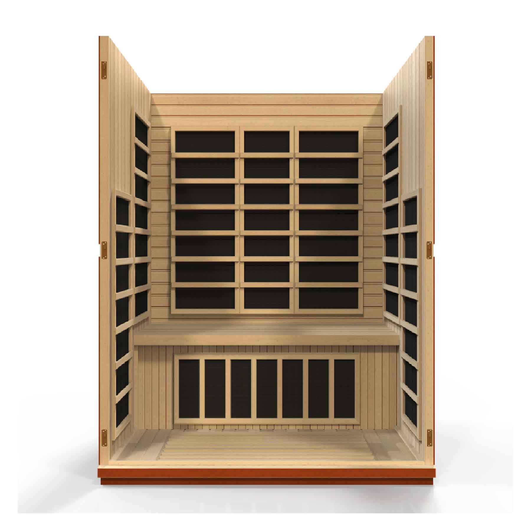 Dynamic Bellagio 3 Person Low EMF Indoor FAR Infrared Sauna - Image 3