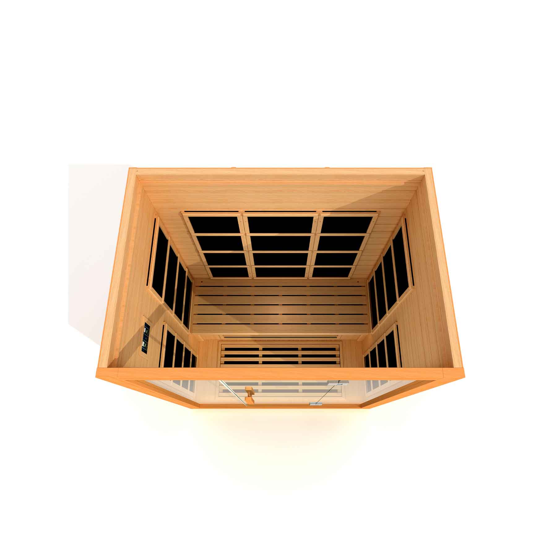 Dynamic Marseille 3 Person Ultra Low EMF Indoor Infrared Sauna - Image 6
