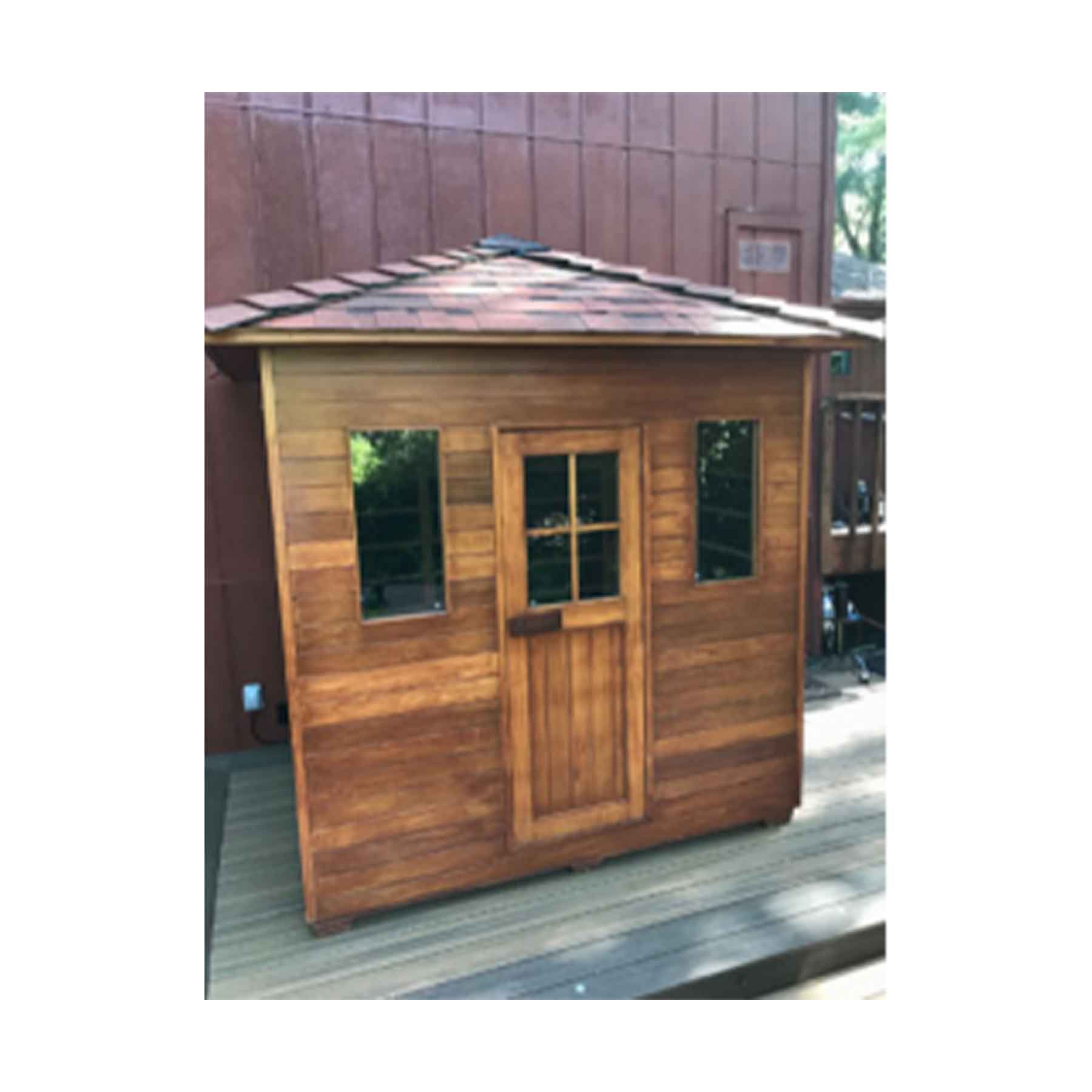 Enlighten Sierra 5 Person  Low EMF Outdoor Infrared Sauna - Image 9