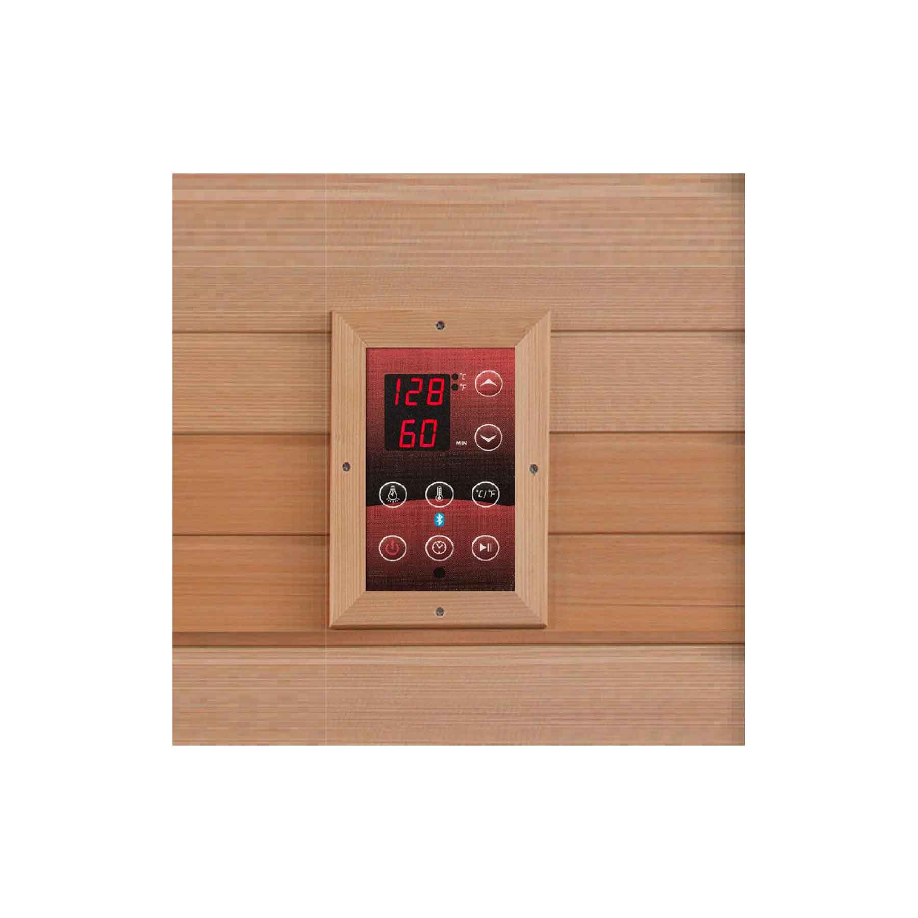 Golden Designs Monaco Elite 6 Person Near Zero EMF Indoor Infrared Sauna - Image 6