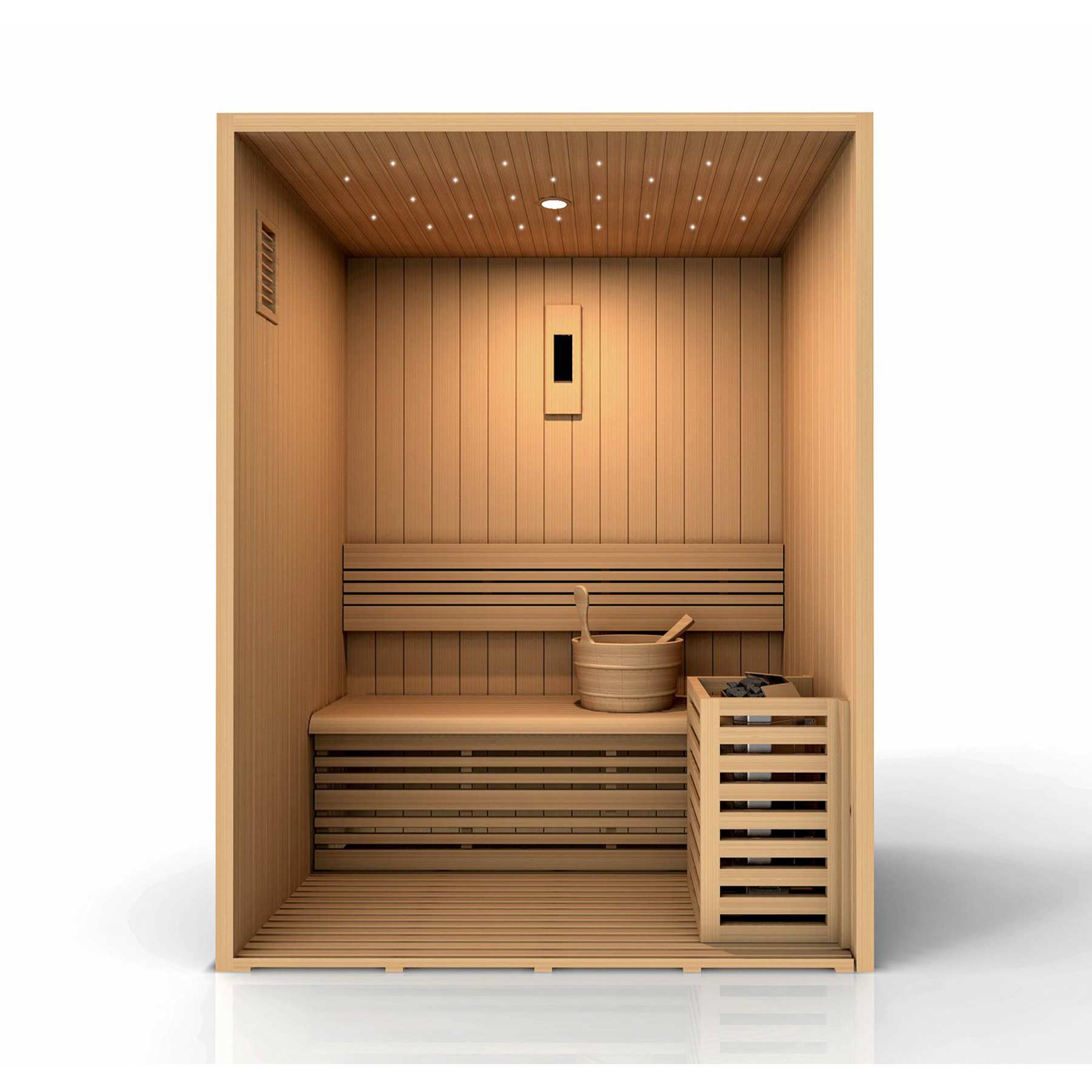 Golden Designs Sundsvall 2 Person  Indoor Traditional Sauna - Image 12