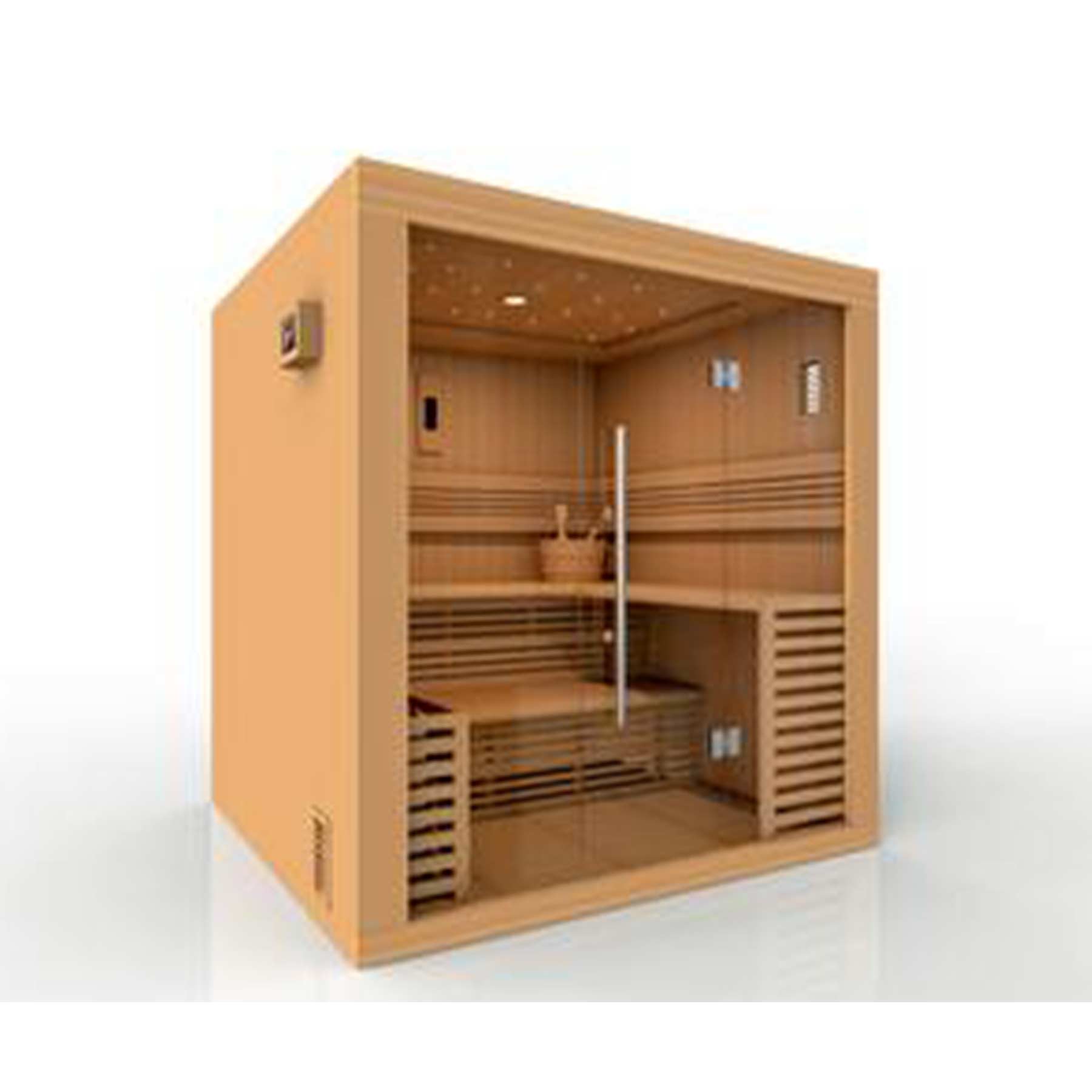 Golden Designs Osla 4-6 Person  Indoor Traditional Sauna - Image 2