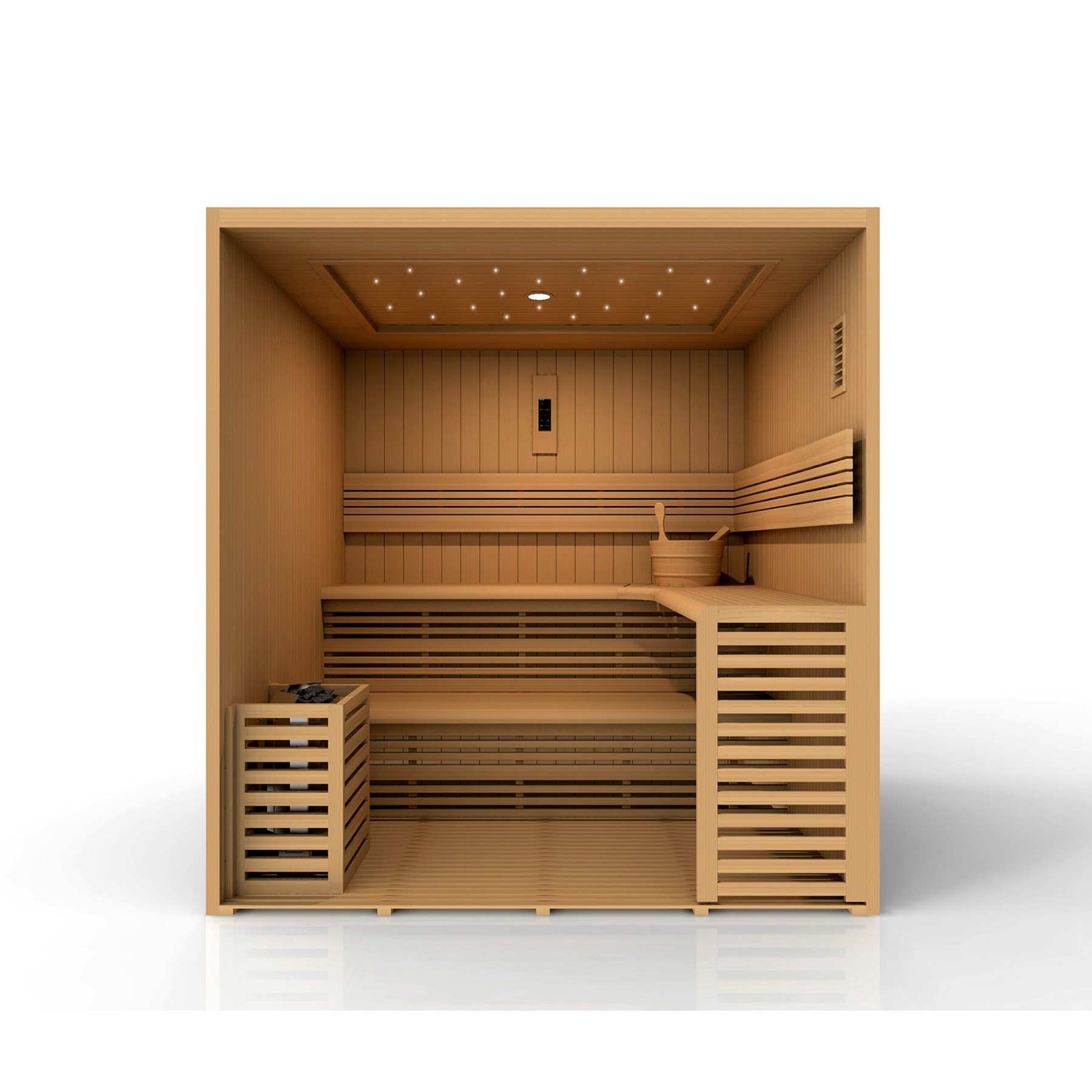 Golden Designs Osla 4-6 Person  Indoor Traditional Sauna - Image 3