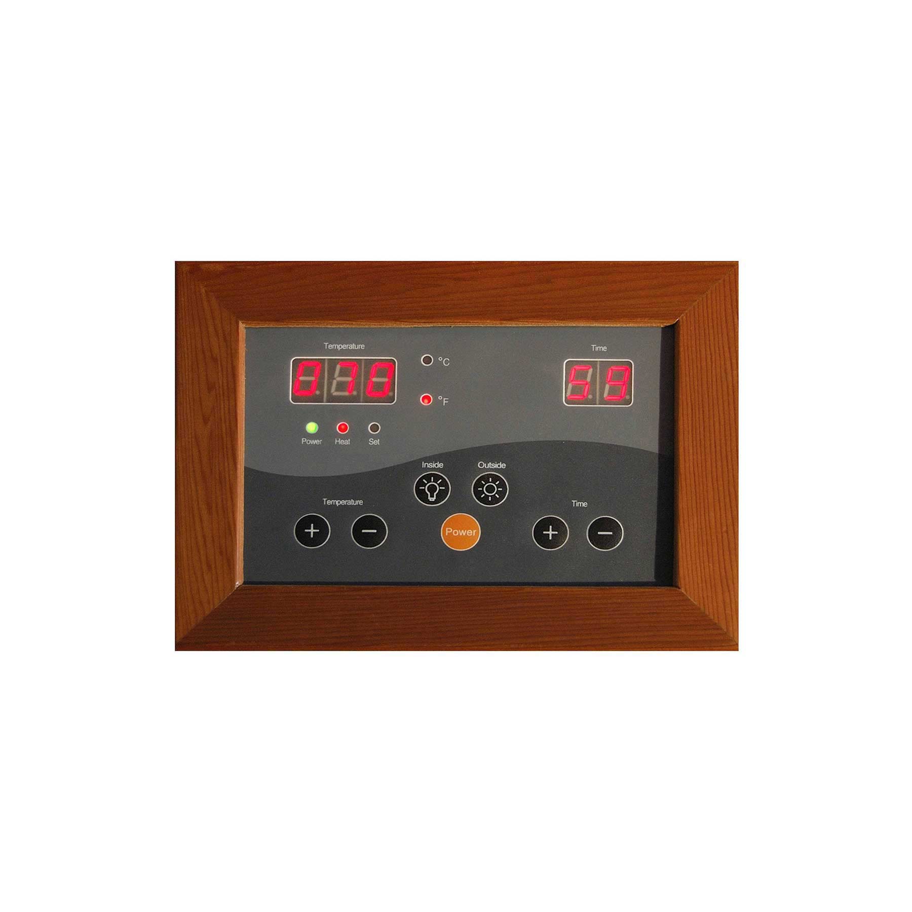 HeatWave Great Bear 6 Person 10 Carbon Indoor Low-EMF Infrared Sauna - Image 3