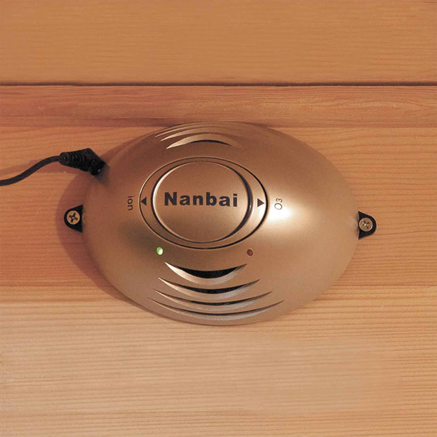 HeatWave Santa Fe 3 Person 7 Carbon Corner Indoor Infrared Sauna - Image 4