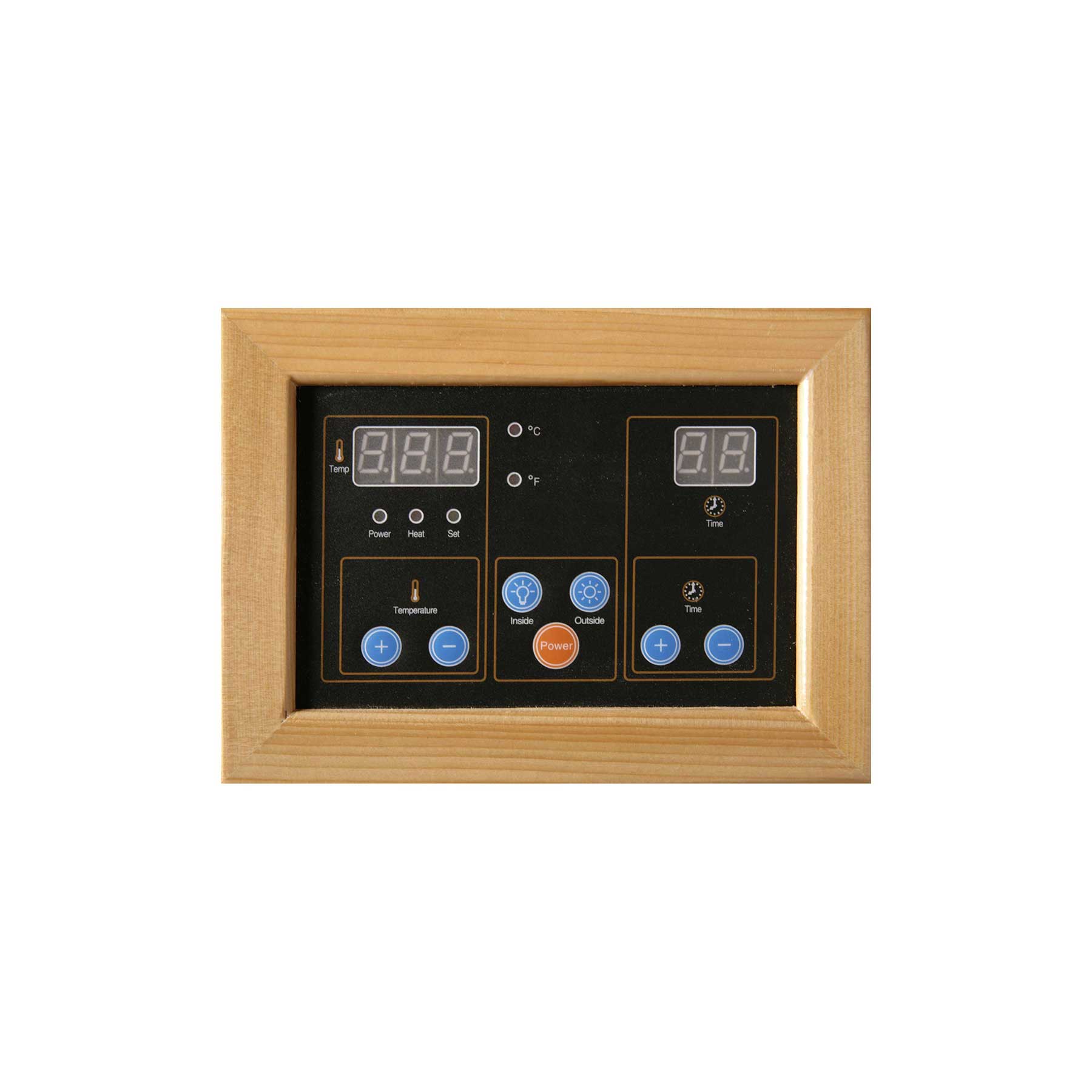 HeatWave Buena Vista 1-2 Person 3 Ceramic Indoor Infrared Sauna - Image 4