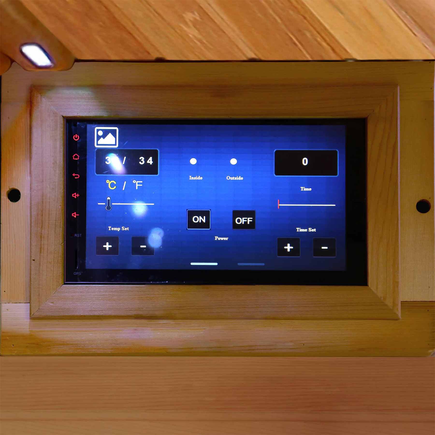 HeatWave Elite 4 Person 9 Carbon Indoor Low-EMF Infrared Sauna - Image 4