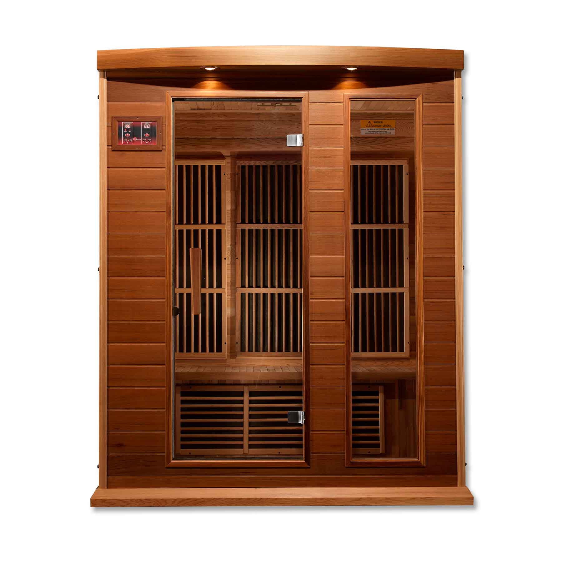 Maxxus 3 Person 7 Panels Low EMF Indoor FAR Infrared Sauna - Image 9