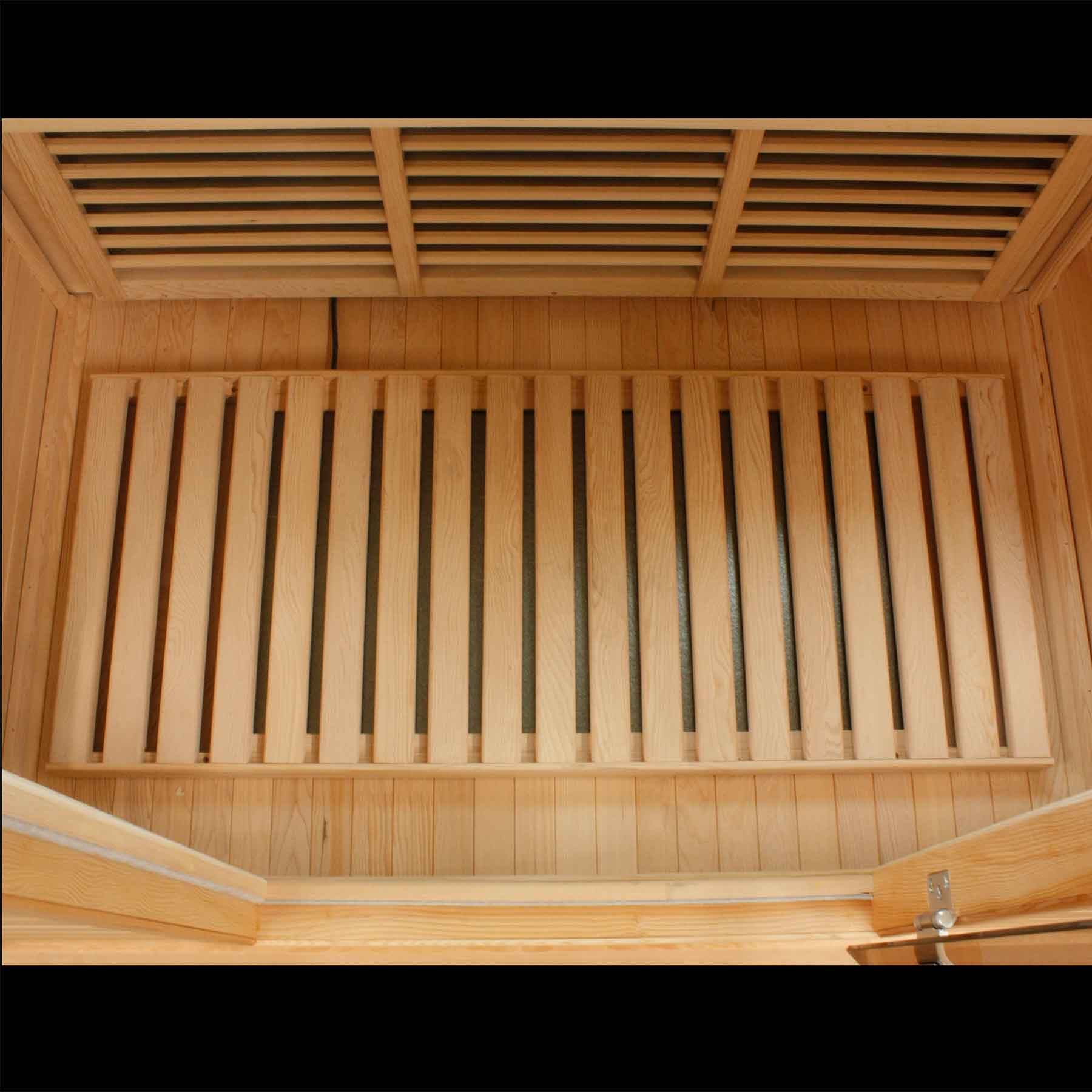 Maxxus 3 Person 9 Panels Low EMF Corner Indoor FAR Infrared Sauna - Image 8
