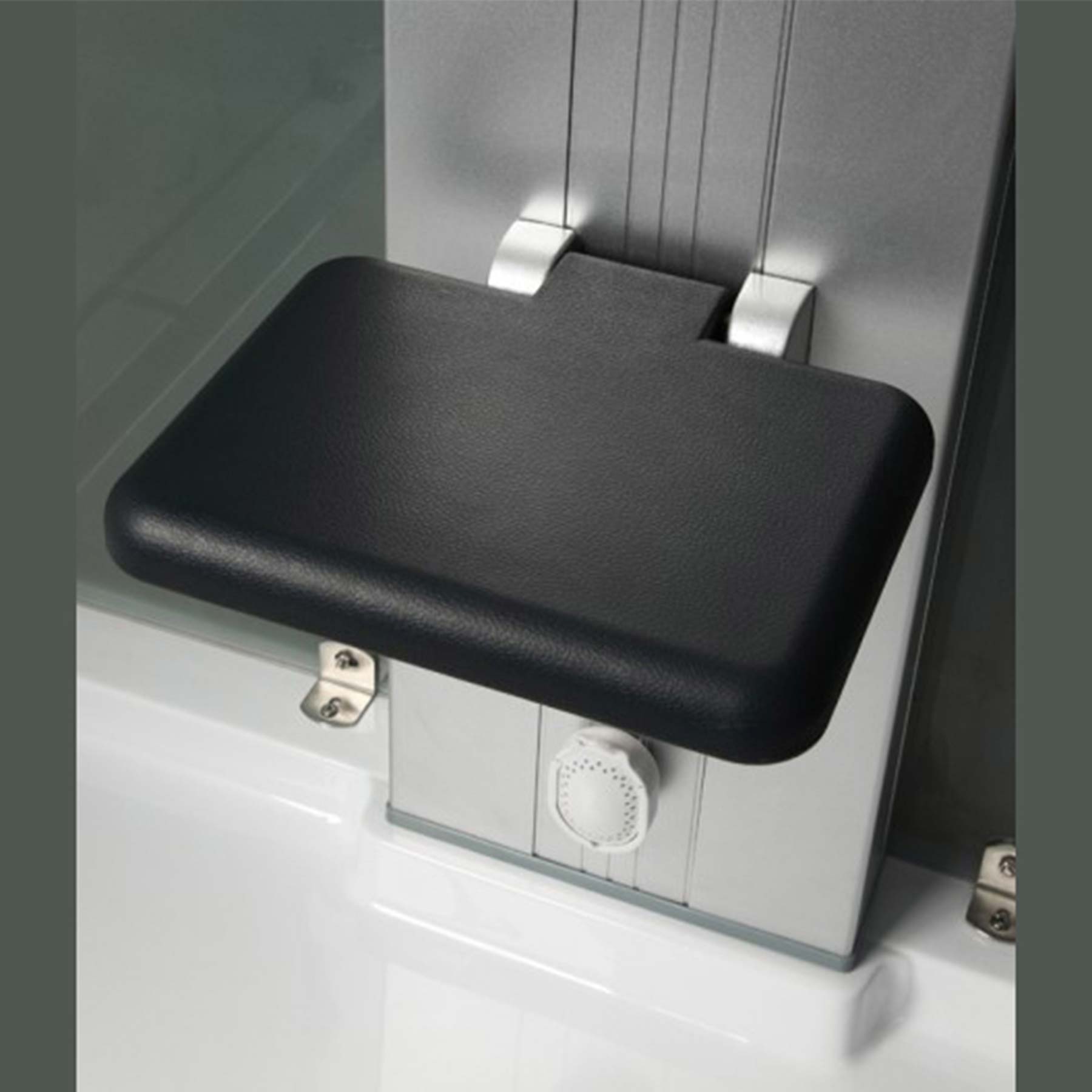 Mesa WS-300A 47L x 35W x 85H 1 Person Walk In Steam Shower - Image 2