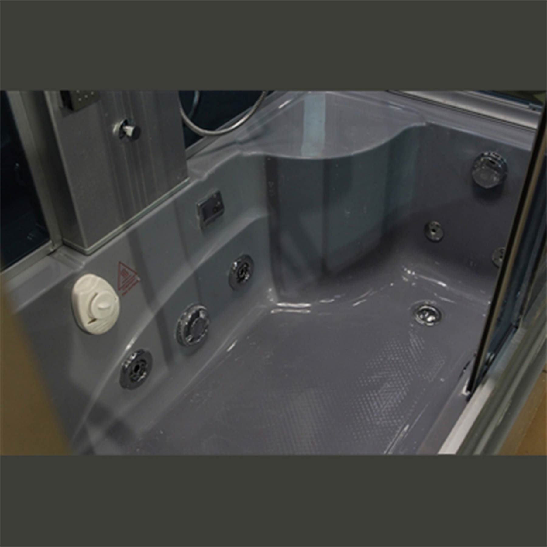 Mesa Yukon WS-501 60L x 33W x 87H 1 Person Jetted Tub Steam Shower - Image 5