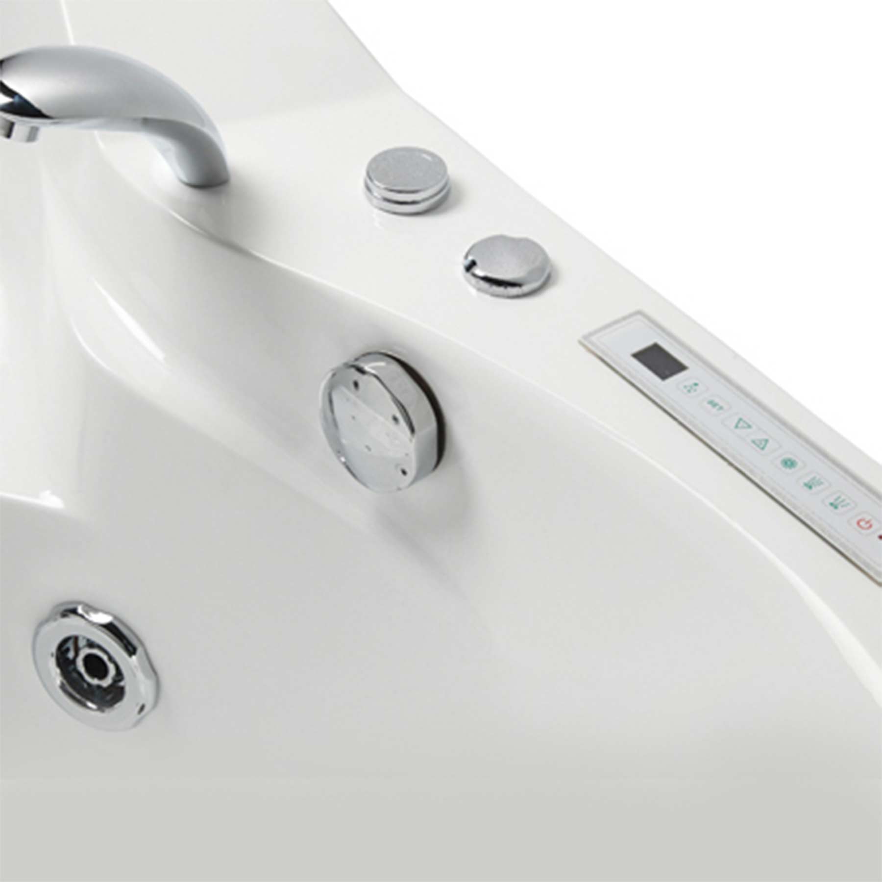 Mesa BT-084 2 Person 16 Jetted Combination Free Standing Bathtub - Image 3