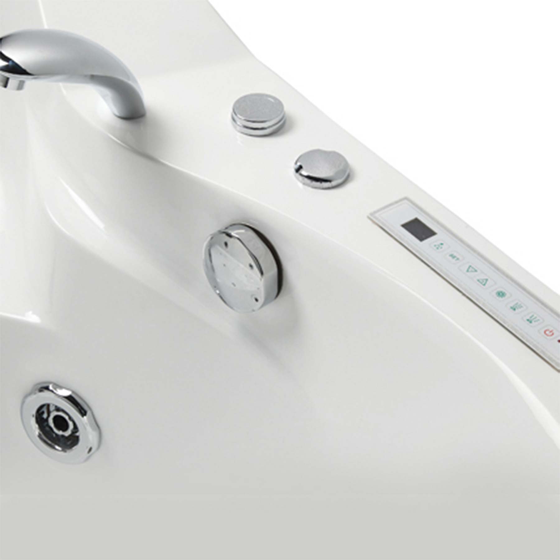 Mesa BT-084 2 Person 16 Jetted Combination Free Standing Bathtub - Image 9