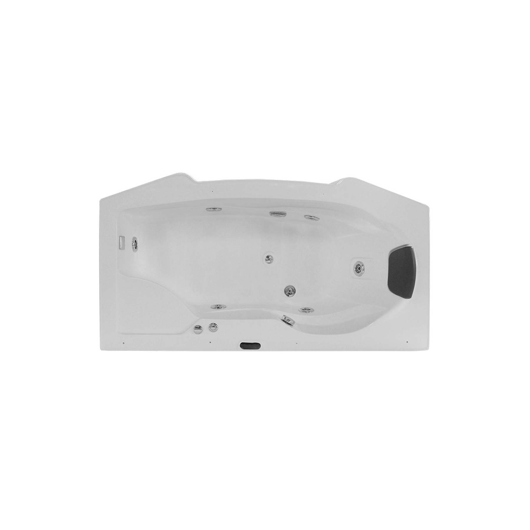 Mesa WS-807A 67L x 35W x 86H 2 Person Jetted Tub Steam Shower - Image 4