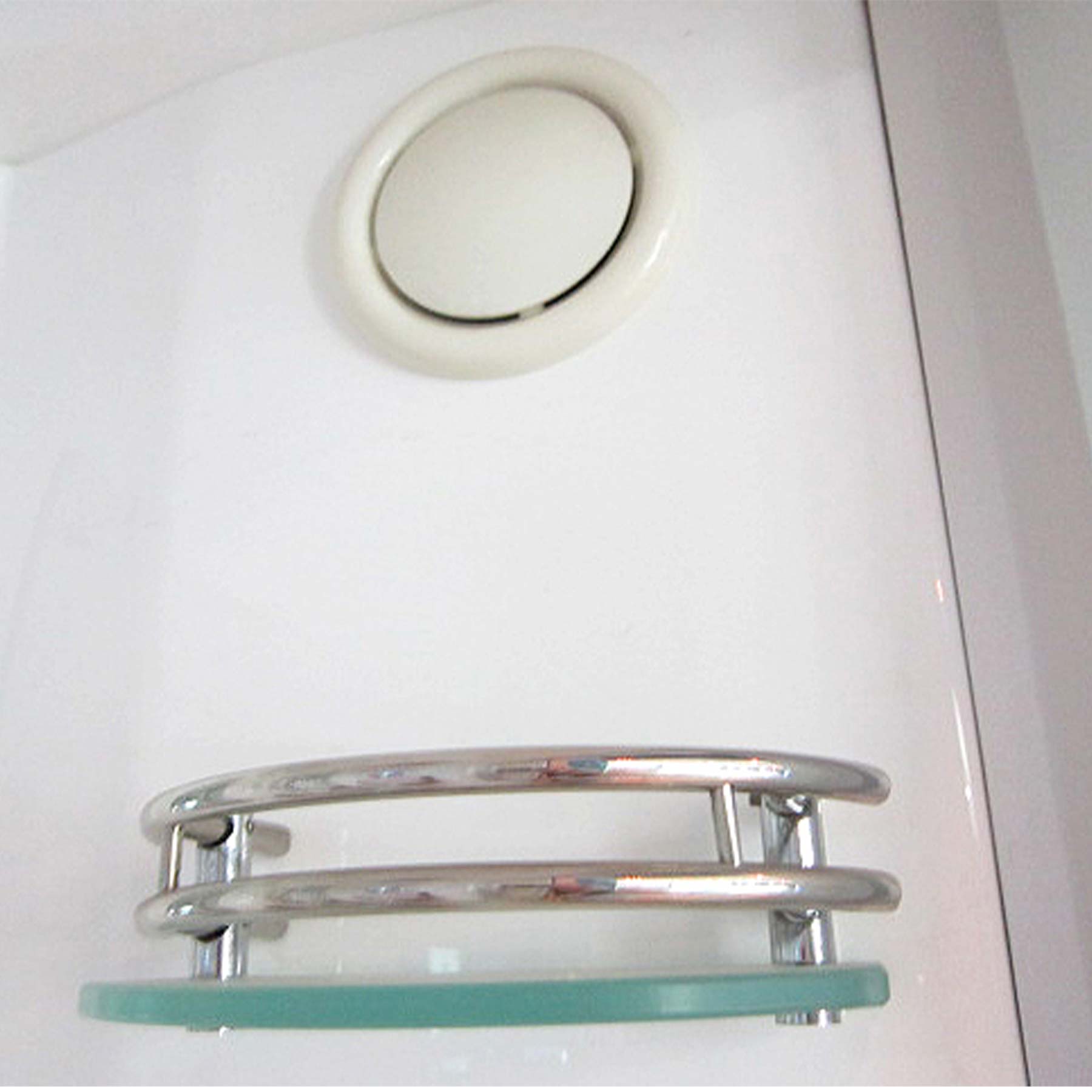 Mesa WS-801A 42L x 42W x 85H 1 Person Walk In Steam Shower - Image 2