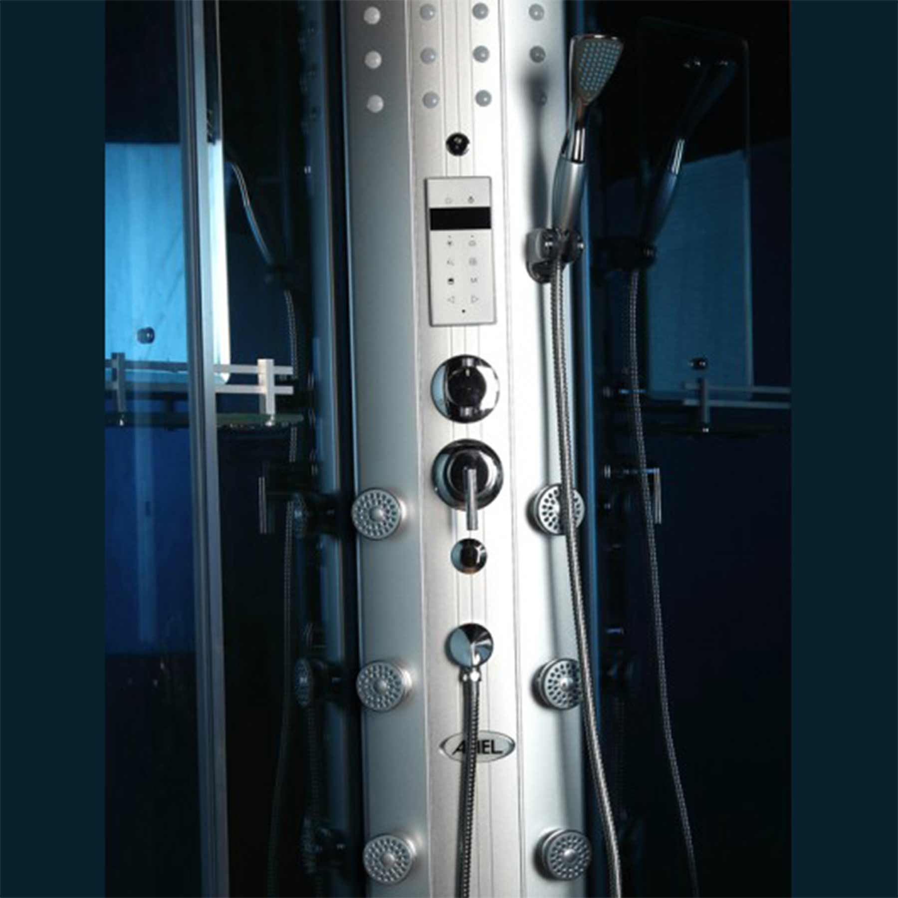 Mesa WS-302 38L x 38W x 85H 1 Person Walk In Steam Shower - Image 2