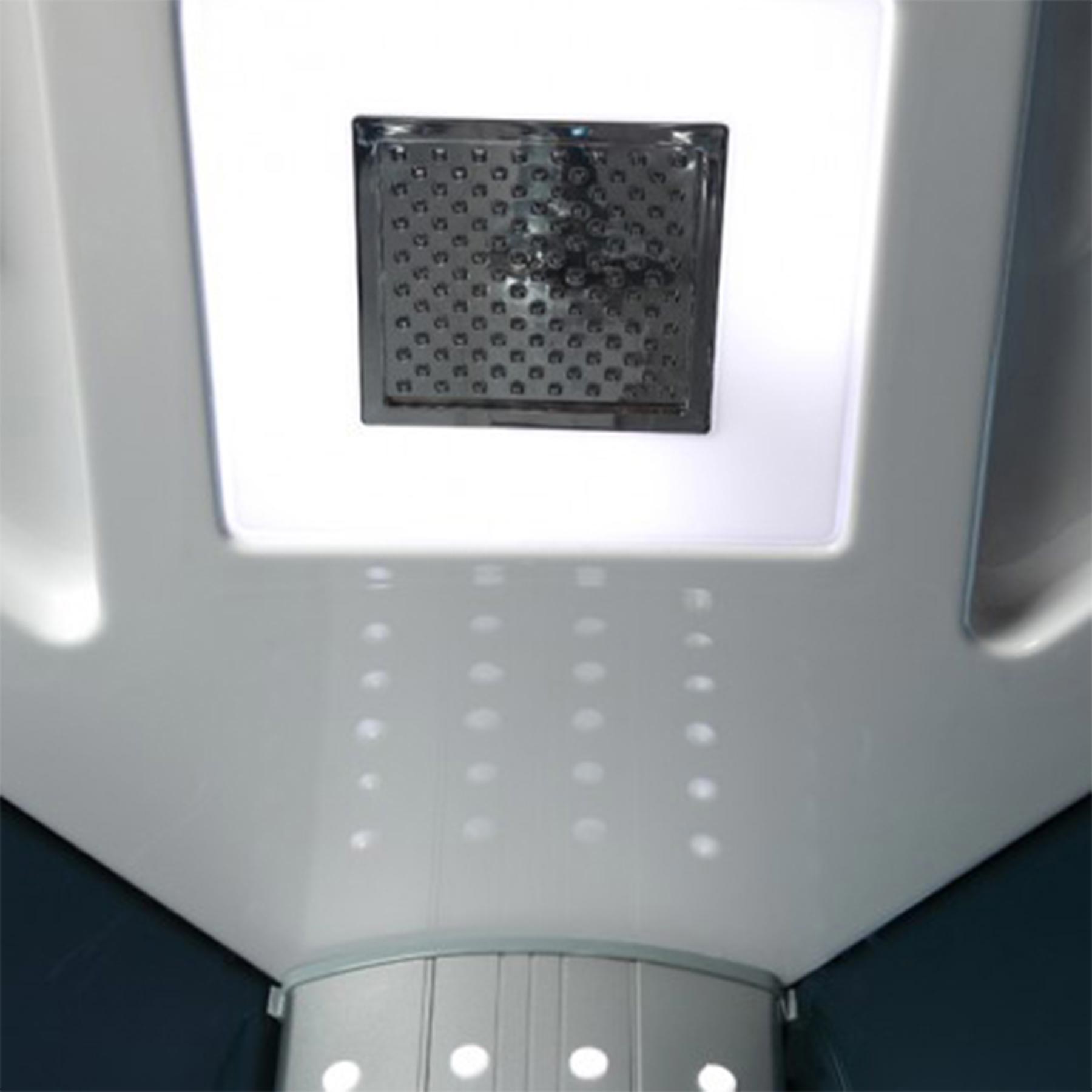Mesa WS-302 38L x 38W x 85H 1 Person Walk In Steam Shower - Image 3