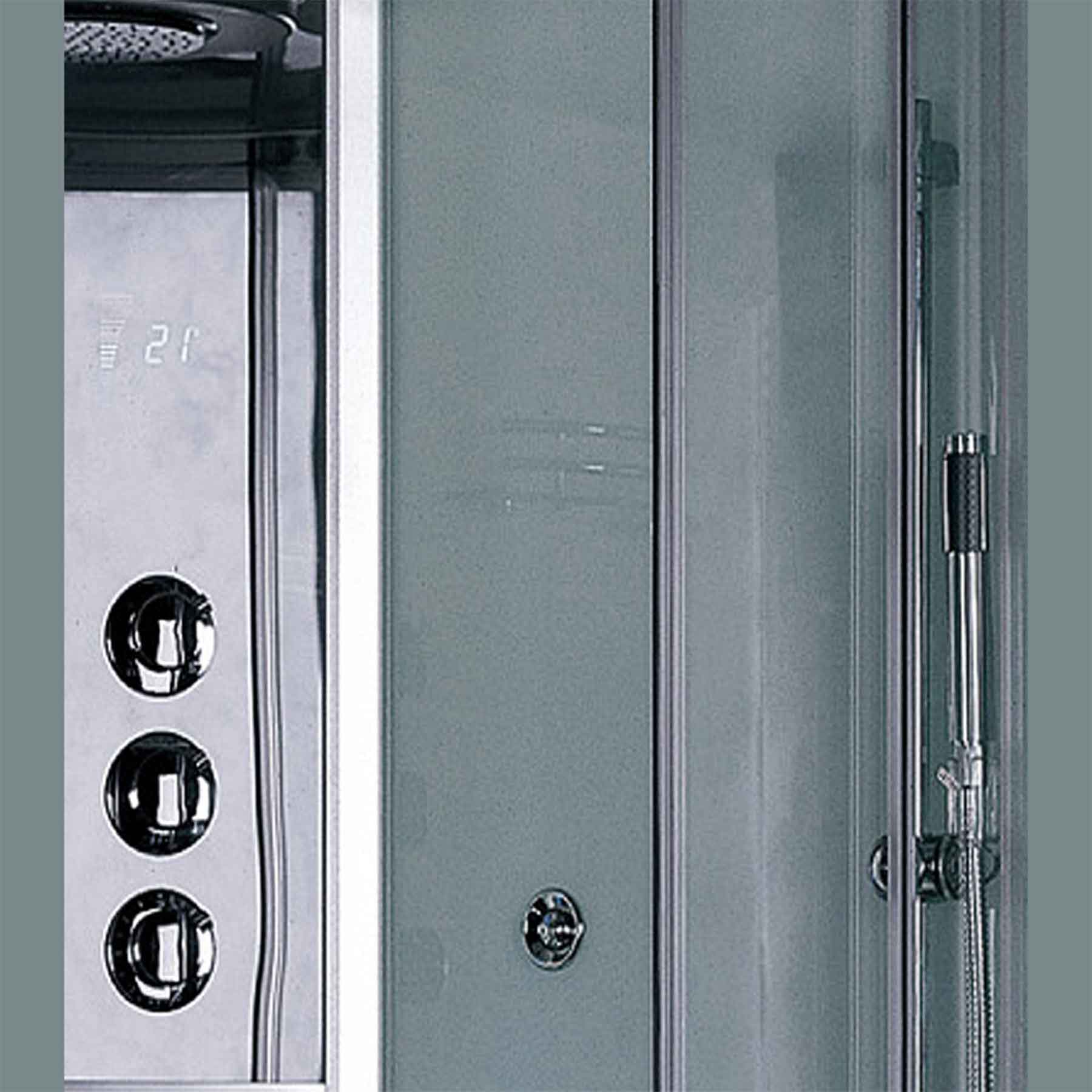 Platinum DZ934 35L x 35W x 87H 1 Person Walk In Steam Shower - Image 5