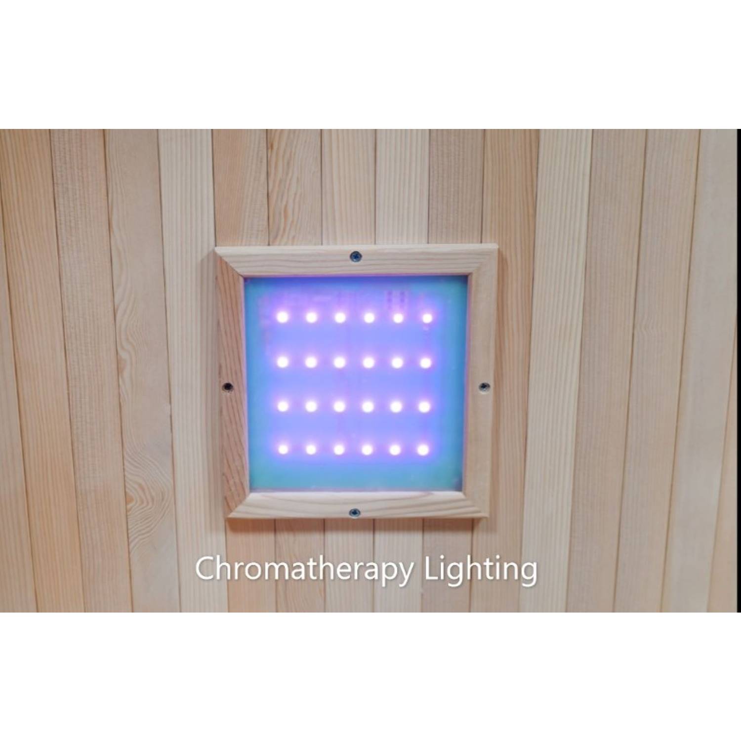 Sunray Sedona 1 Person Nano Cedar Indoor Infrared Sauna - Image 4