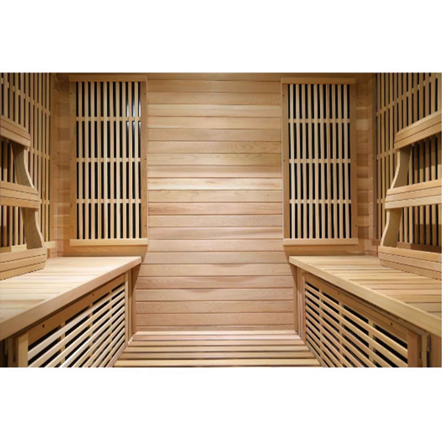 Sunray Roslyn 4 Person Nano Cedar Indoor Infrared Sauna - Image 14