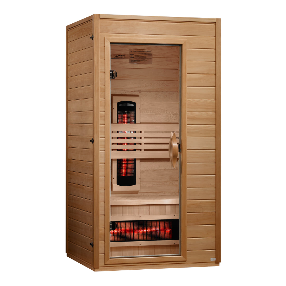 Dynamic Sauna Martin 1-2 Person Indoor Infrared Sauna - image 3