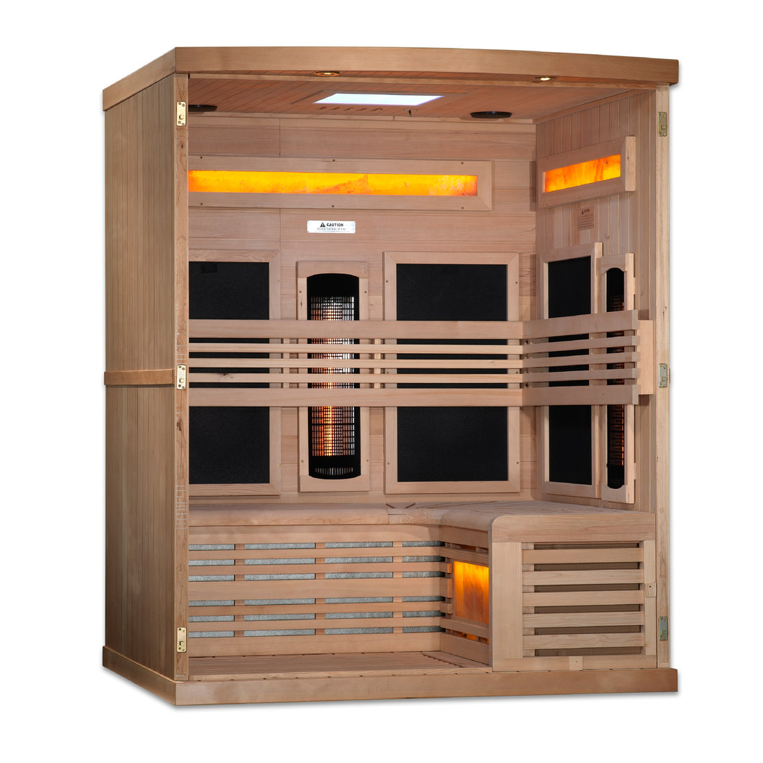 Golden Designs GDI-8230-01 3 Person Hybrid Sauna - image 4