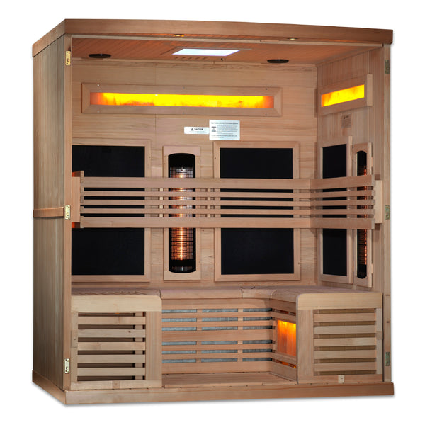 Golden Designs GDI-8260-01 6 Person Hybrid Sauna - image 4