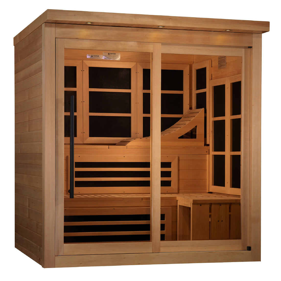 Golden Designs GDI-6996-02 Elite 6 Person Hybrid Sauna - image 2