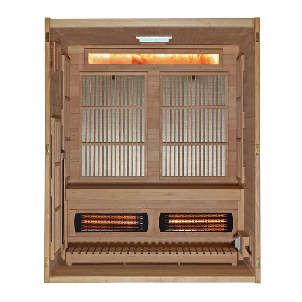 Golden Designs GDI-8330-01 3 Person Hybrid Sauna - image 4