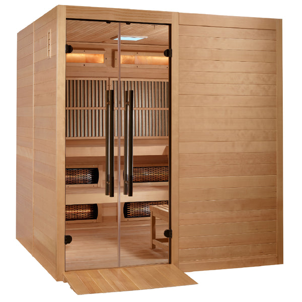 Golden Designs GDI-8360-01 6 Person Hybrid Sauna - image 6
