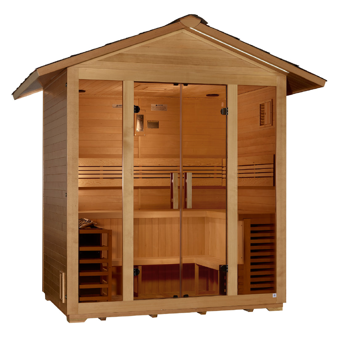 Golden Designs Vorarlberg 5 Person Outdoor Traditional Sauna - image 2