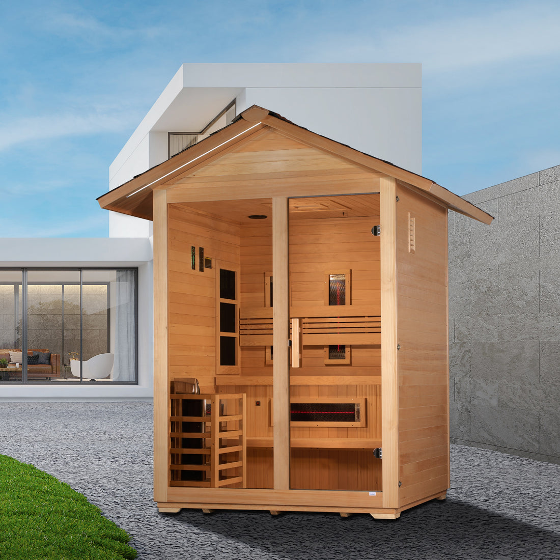 Golden Designs Carinthia 3 Person Hybrid Sauna - image 3